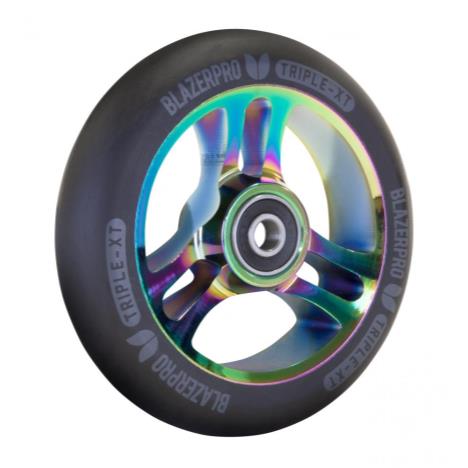 Blazer Pro Scooter Wheels Triple XT 110mm Black/Neo - Pair £39.98